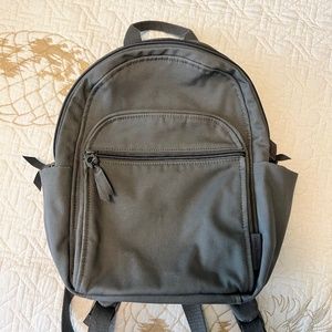 Vera Bradley Small Backpack in Recycled Cotton Galaxy Gray Travel Everyday
